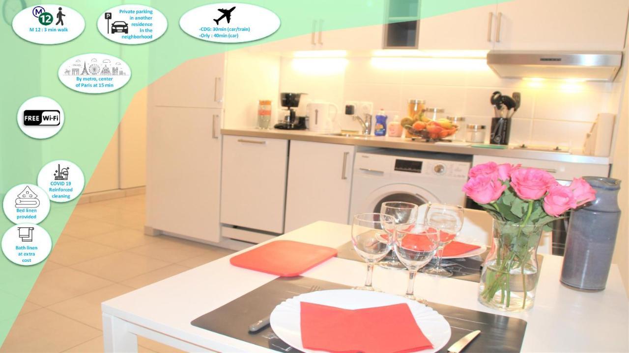 Appartement Tout Equipe, Cosy Σαιν-Ντενί Εξωτερικό φωτογραφία